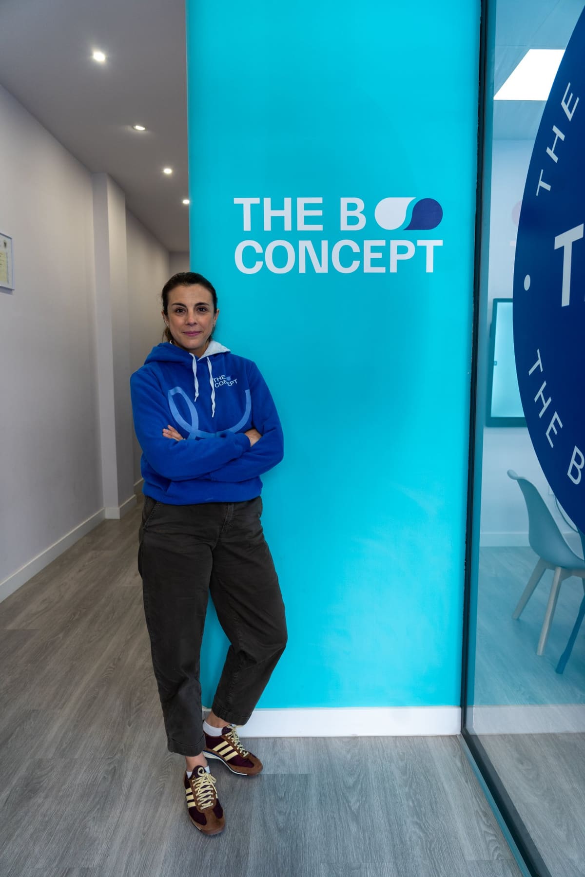 Ana, de The B Concept, en la academia de Úbeda